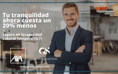 AXA te ofrece un 20% de descuento en tu Seguro de Incapacidad Laboral Temporal